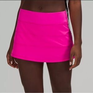 lululemon athletica Women's Sonic Pink Pace Rival mini skirt